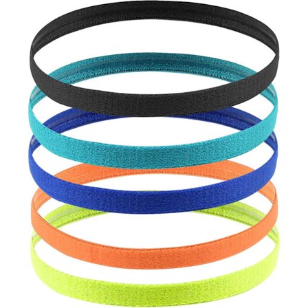 Stk. Sports Hårbånd til Børn, Elastiske Sports Hårbånd til Drenge, Tynde Sports Hårbånd til Piger, Sports Hårbånd Skridsikre