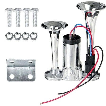 Air Horn Dobbelt trompethorn Bil Lastbil Lastbil Van Horn