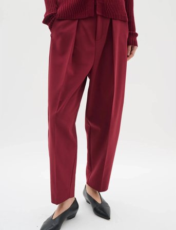 InWear Zellaiw Barrel Pant - Burgundy - 34