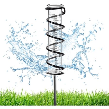 Regnmåler, Kapacitet Glas Regnmåler Udendørs-Aftagelig Ra