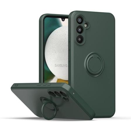 Samsung A14 5G/4G Støtsikker deksel med CamShield ringholder Svart