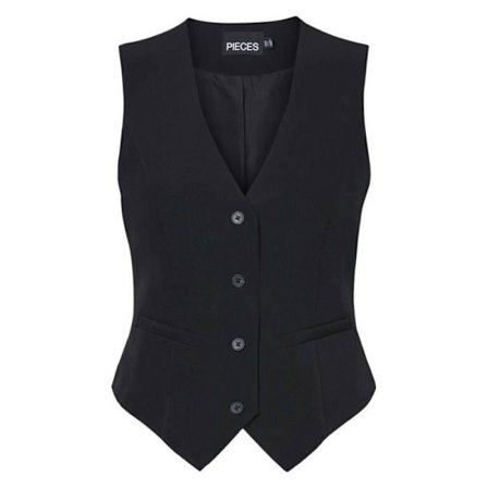 Justerad väst - PIECES - Kvinna - Vuxen - V-ringning