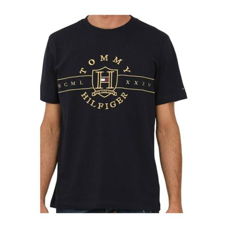 Tommy Hilfiger T-Shirt Mw0Mw25957 Sort, Herre T-shirts