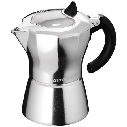 Aerolatte Mokkabrygger 3 kopper, aluminium | KitchenOne