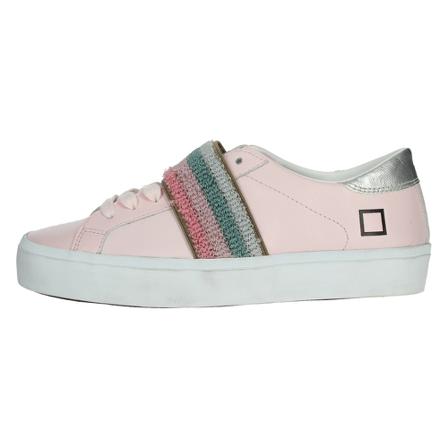 D.a.t.e., E20-32 low sneakers Roze, Dames, Maat:37 EU,elastisch