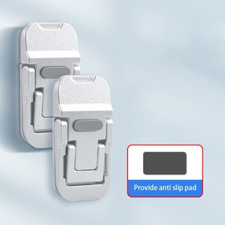 Bærbar stativ Tastaturholder SILVER BILAYER BILAYER