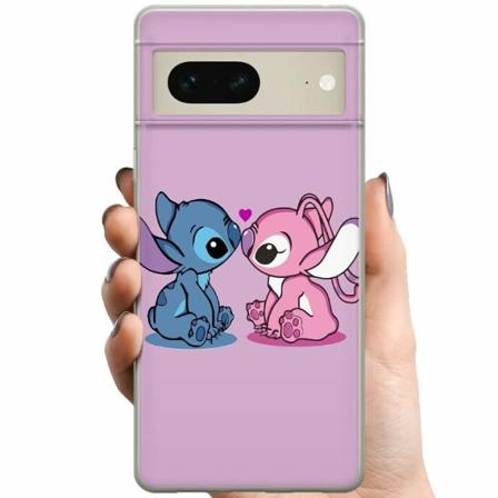 Google Pixel 7 Tpu Mobilskal Lilo And Stitch