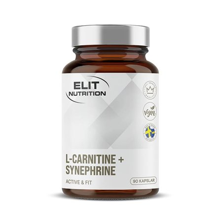Elit Nutrition ELIT L-carnitin + Synephrine 60 kapsler