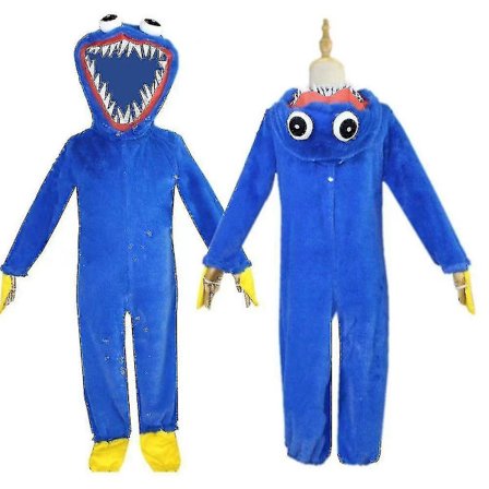 Poppy Playtime Huggy Wuggy Cosplay Kostume Børn Halloween Kostume 2