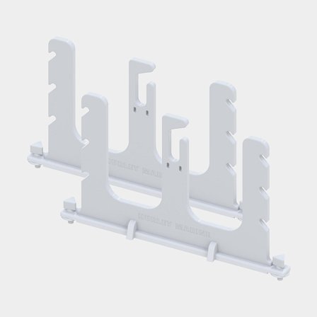 Uchwyt na SUP na pomost Hurley SUP Stand Up Paddleboard Rack, na dwie deski - Jachtowa