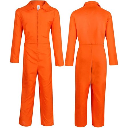 Fangekostyme for menn Halloween Fangekostyme Fange Bagnard Karnevalskostymer for menn, Halloween-antrekk