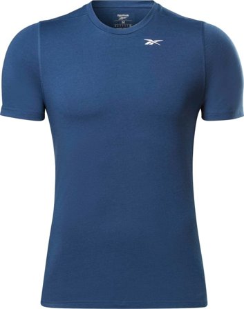 Reebok Men's Speedwick Move T-Shirt Men Short sleeved fitness sweater Blue S