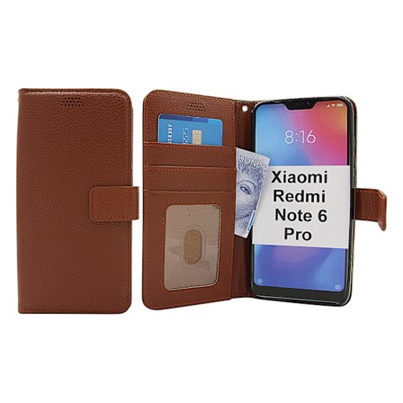 New Standcase Wallet Xiaomi Redmi Note 6 Pro