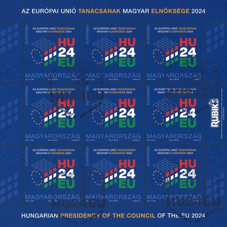 Ungarn - EU-formandskab - Stemplet ark