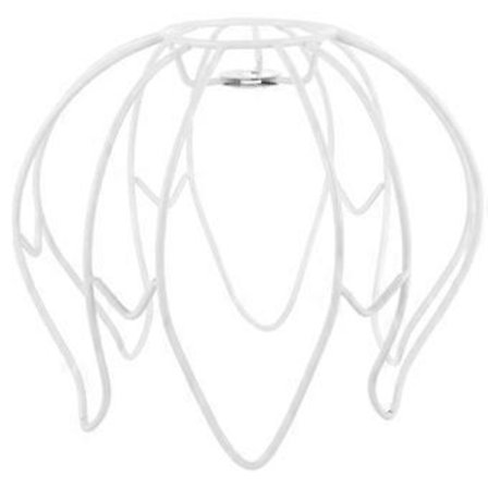 Lampeskærm Ramme Vintage Pære Beskyttelse Jern Tråd Lampeskærm Ramme DIY Lampeskærm Ramme Forsyning