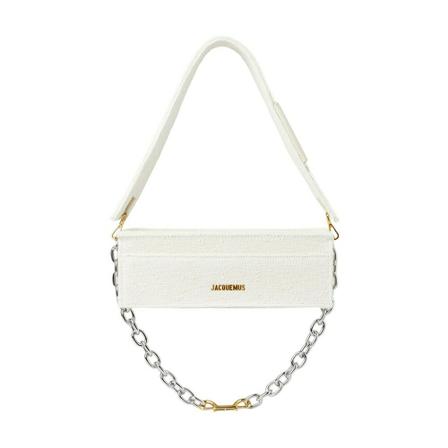 Jacquemus - Axelremsväskor - Vit - Dam - Storlek: One Size, Dam, Storlek: ONE SIZE