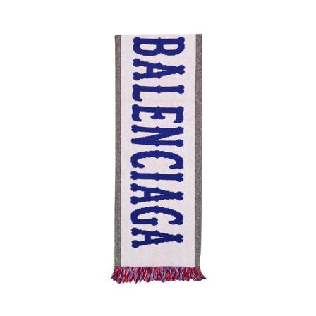 Balenciaga - Sjalar - Vit - Dam - Storlek: One Size, Dam, Storlek: ONE SIZE