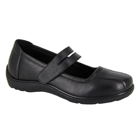 Mod Comfys Dam/Damer Softie Läder Extra Bred Mary Janes 5