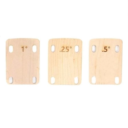 3 stk. Guitarhals Shims Elguitar Reservedele