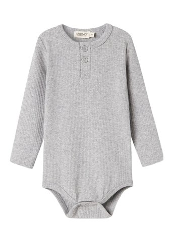 MarMar Copenhagen Body Ls - Grey - 68