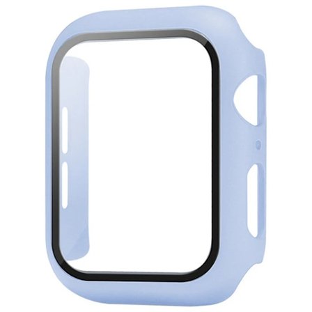 Glas+Skal för Apple Watch fodral 9 8 7 6 SE 5 iWatch Tillbehör Skärmskydd Apple watch serie 44mm 40mm 41mm 45mm 42mm 38mm