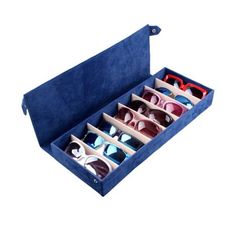 Brilleetui Solbriller Displaystativ ROYAL BLUE