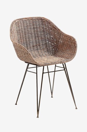 Kave Home - Karmstol Chart, 2-pack - Flerfärgad - Stolar - Från Homeroom