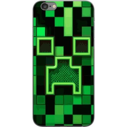 Apple iPhone 6 Plus Läpinäkyvä kuori Minecraft