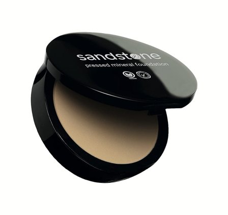 Sandstone Pressed Mineral Foundation N7 Caramel, Makeup, Ansigt, Foundation