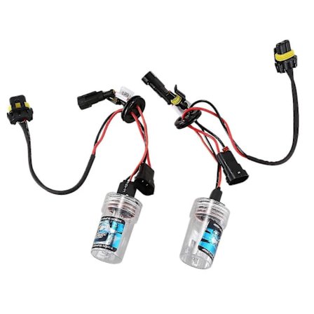 2X 55W H11 Xenon HID Etuvalot Ajovalot Auton Xenon-lamppu (6000K)