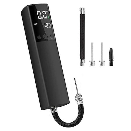 Elektrisk boldpumpe, Smart luftpumpe Bærbar hurtig boldoppumpning med præcis trykmåler og Dig