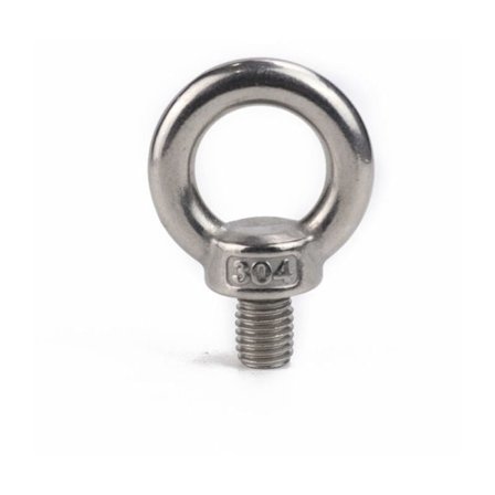 1 kpl M14 silmukka silmäpultti nosto rengas 304 ruostumaton teräs kierteitetty ruuvi