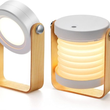 Sengelampe, dæmpbar berøringslampe, bærbar sengelampe til sengebord