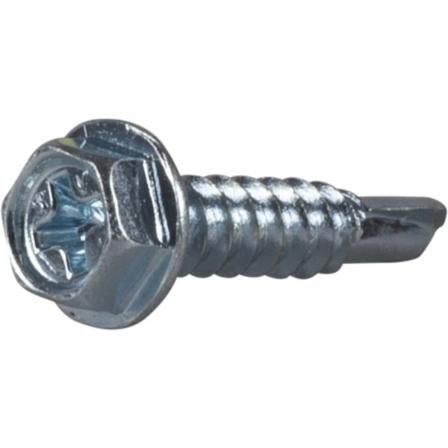 ESSVE 62523 Poraruuvi kuusiokanta, sinkitty Ø4,8 x 19 mm, 500 kpl/pakkaus, Kiinnitys