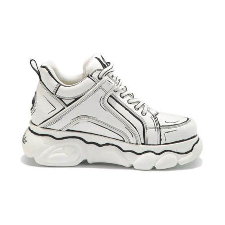 Buffalo Sneakers C5 , Wit , Dames , Maat: 39 EU