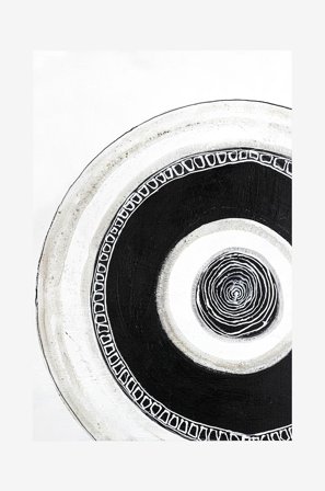 Malerifabrikken - Poster Circuli 2 - Hvid - Posters - Fra Homeroom