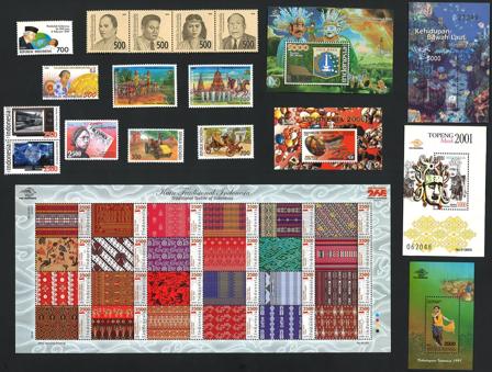 Indonesien - Frimærkepakke - Postfrisk