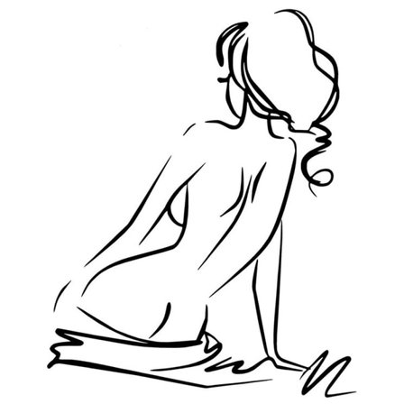 Väggdekor - Lady Design Modell 001