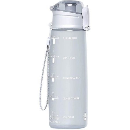 32oz Vannflasker med Tidmarkering Lekkasikkert BPA-fritt Sport