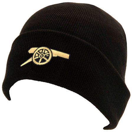 Arsenal Black Cuff Beanie