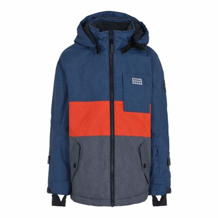 LEGO Wear Lwjoshua 704 Jacket Children synthetic-lined parkas Blue 122