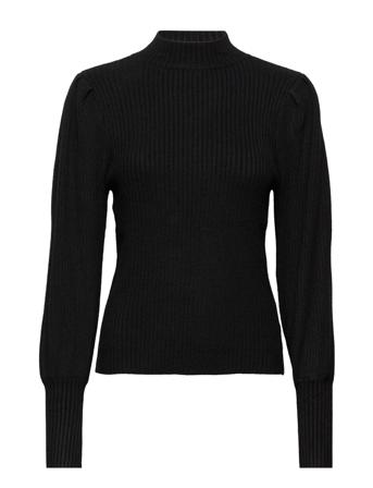 Onlkatia L/S Highneck Pullover Knt Pullover Svart ONLY