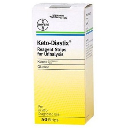 Ketodiastix Strisce Misurazione Glicosuria E Chetonuria 50 Pezzi
