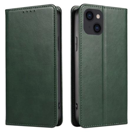 Lompakkoteline puhelimen kotelo iPhone 15 Pro Cell Cell Cell - Green