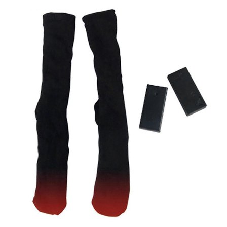 Opvarmede Sokker Vinter Varme Lange Tykke USB Genopladelige Opvarmede Sokker 3v