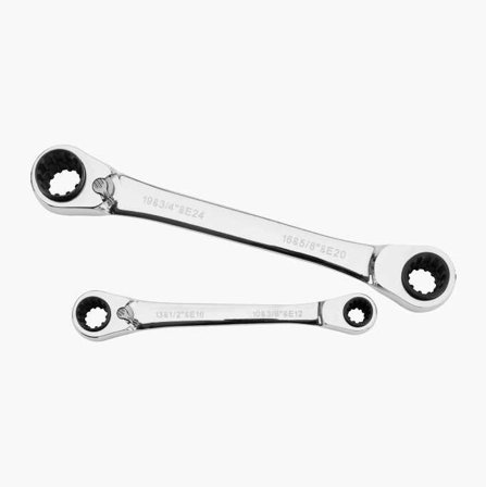 Biltema - Fastnøkler for 63 kombinasjoner 2 stk.