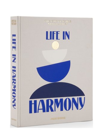 PRINTWORKS Photo Album - Life In Harmony - White - 27.0X 5.0X 33.0CM