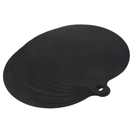 6 st Elektrisk Induktionshäll Skyddsmatta, halkfri Silikonmatta, Toppskydd, h