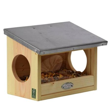 Esschert Design Ekorrmatare 25,3x17,6x18,7 Cm Brun