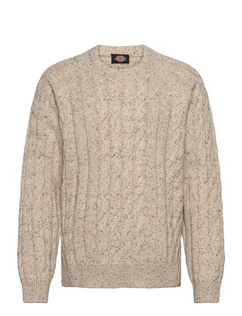 M Vanleer Cable Sweater Cream Dickies
